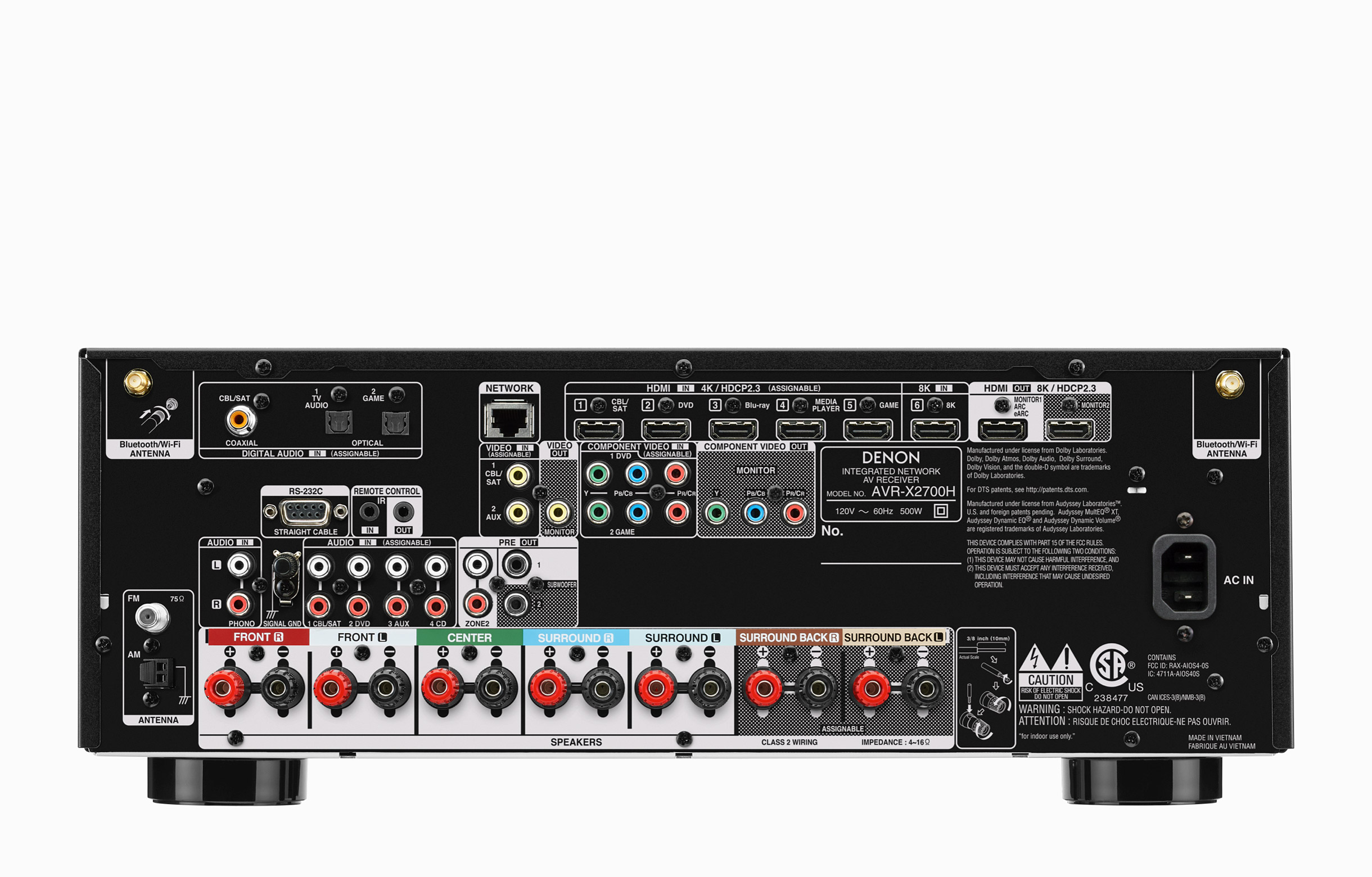 Denon AVR-X2700HJack-fi